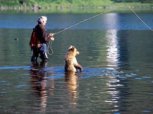 Речная рыбалка на Камчатке
