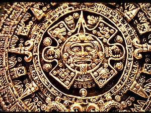 Мексиканские сувениры - камень ацтеков