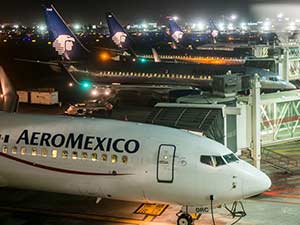 Базовые авиакомпании аэропорта в Мехико