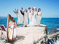 Символическая свадьба в Греции