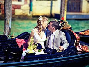 Символическая свадьба в Италии