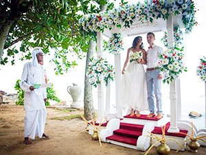 Официальная свадебная церемония на Шри-Ланке