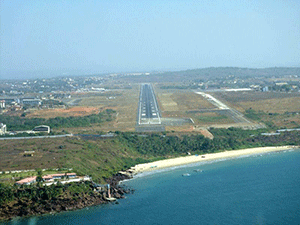 Взлётная полоса аэропорта Даболим