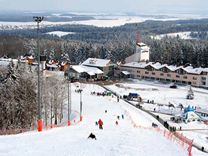 Горные лыжи в Белоруссии: Логойск