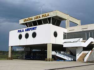 Хорватский аэропорт Пула