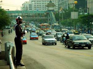 Правила дорожного движения в Таиланде 
