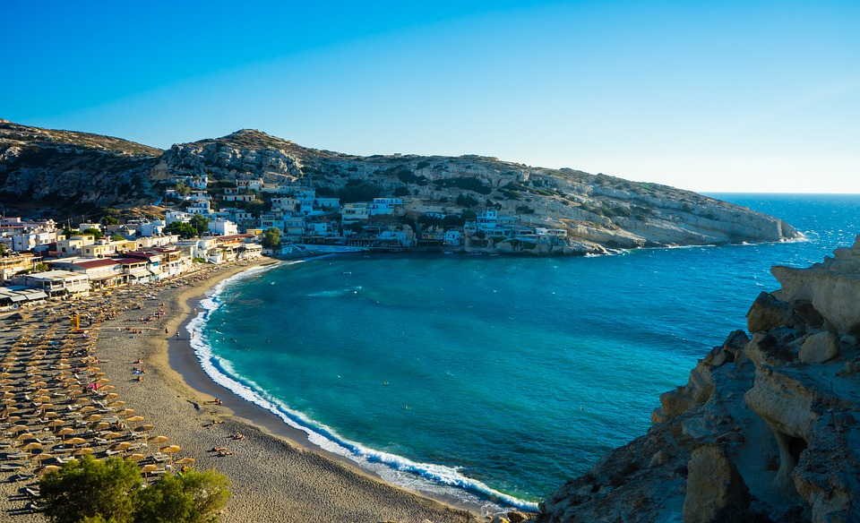 пляж Крит